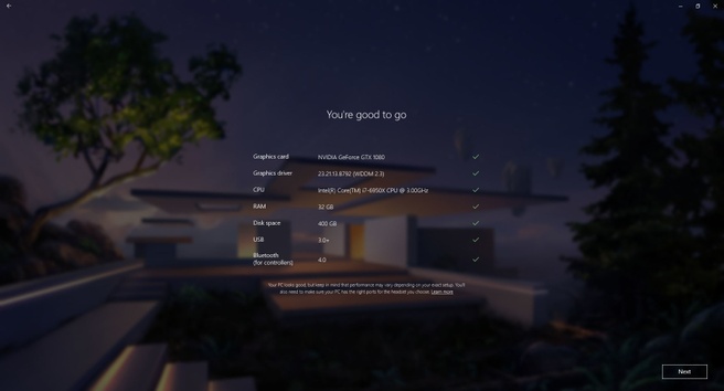 Windows mixed reality