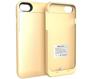 Maxnon Apple iPhone 7 Extended Battery Case - 3200mAh - Gold