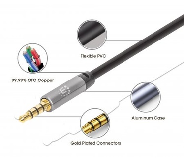 Manhattan 356008 Zilver, Zwart