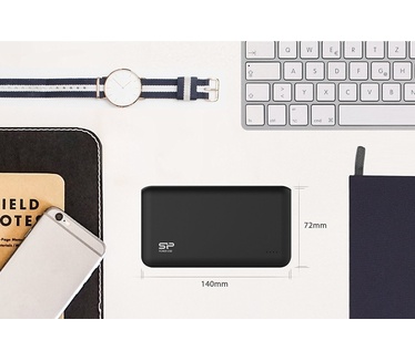 Silicon Power S50 15,000 mAh Powerbank Zwart