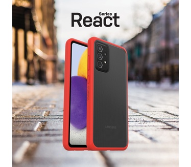 Otterbox React Series voor Samsung Galaxy A72, Power Red