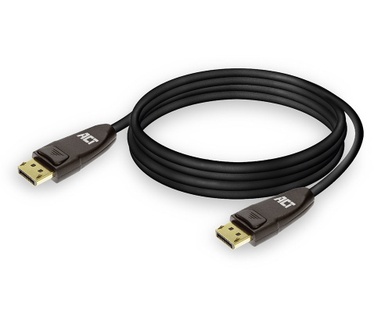 ACT AC4074 DisplayPort 1.4 cable 8K, 3m Zwart