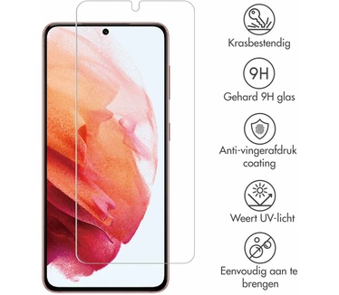 Selencia Gehard Glas Screenprotector Samsung Galaxy S21