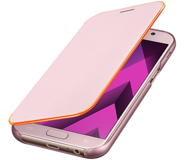 Samsung Galaxy A5 (2017) Neon Flip Cover  Roze