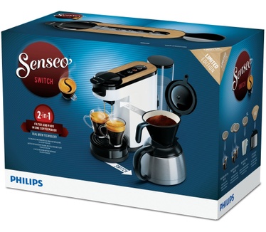 Philips Pad- en filterkoffiezetapparaat HD6596/00