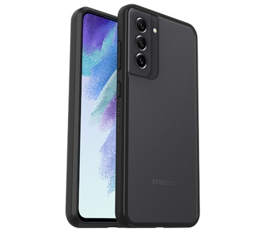 Otterbox React Series voor Samsung Galaxy S21 FE 5G, transparant/zwart