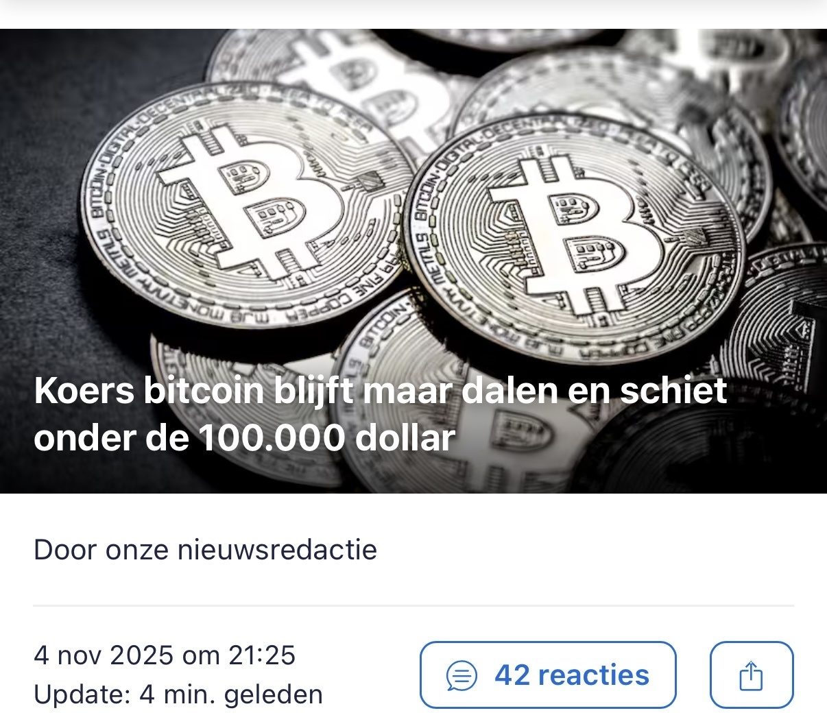 SC] Cryptocurrency Slowchat topic #31 - Blow-off top editie -  Cryptocurrencies - GoT