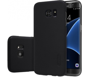 Nillkin Backcover Samsung Galaxy S7 edge - Super Frosted Shield Zwart