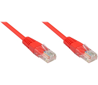 Alcasa 5.0m Cat5e RJ-45 Rood