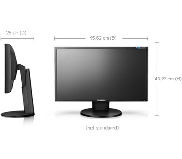 Samsung Syncmaster 2343BW Zwart