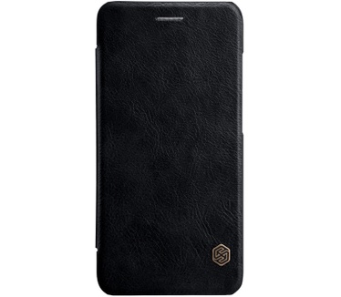 Nillkin Qin Slim Book Case voor Xiaomi Mi6 - Zwart Zwart