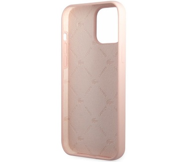 Lacoste Silicone Back Case - Apple iPhone 13 Pro (6.1") - Roze Roze