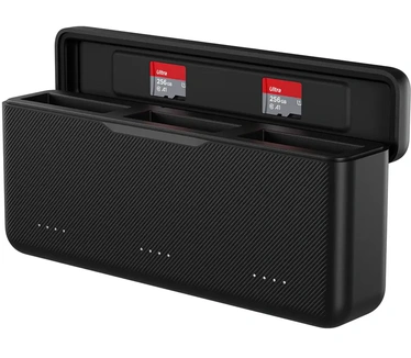 Telesin Pocket Oplaadbox voor DJI Osmo Action 5/4/3 (3 slots)