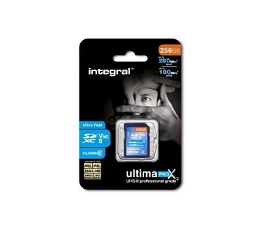 Integral UltimaPro X2 SDXC 280/100MB UHS-II V60 256GB