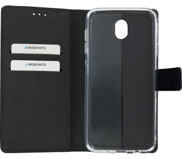 Mobiparts Premium Wallet TPU Case Samsung Galaxy J7 (2017) Black