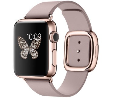 Apple Watch Edition (rozegouden moderne gesp, 38mm) Roze (Grijs, Roze)