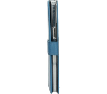 Mobiparts Classic Wallet Case Apple iPhone 12 Pro Max Steel Blue