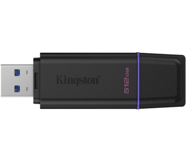 Kingston 512GB Portable USB 3.2 Gen 1 DataTraveler Exodia Black/Purple