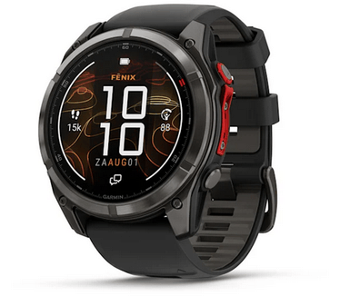 Garmin fēnix 8 Pro, 51mm, MicroLED, Titanium (Zwart)