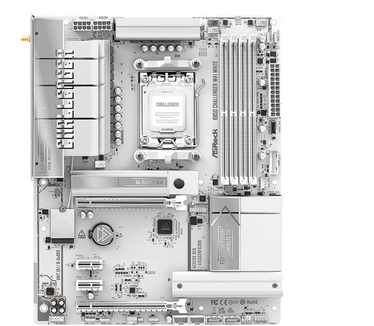 ASRock B850 Challenger WiFi White