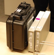 Panasonic PHL-tour 3d-film aangeleverd op harde schijf of tapes voor links en rechts