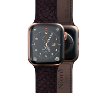 Njord byElements Salmon Leather Watch Strap - Apple Watch 40/41mm - Eldur