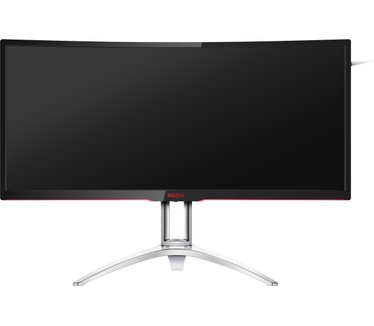 AOC AG352QCX Zilver, Zwart