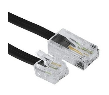 Hama Modular Plug 6p4c - Modular Plug 8p4c, 3 m