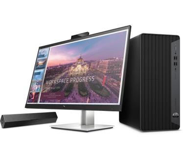 HP E24d G4 Zwart