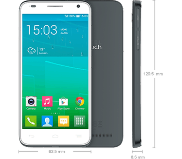 Alcatel One Touch Idol 2 Mini S Grijs