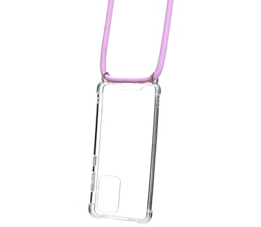 Mobiparts Lanyard Case Samsung Galaxy A52 (2021) Violet Cord
