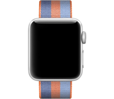 Apple Bandje van geweven nylon - Oranje (38 mm)