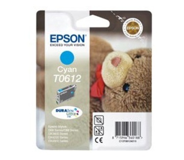 Epson inktpatroon Cyan T0612 DURABrite Ultra Ink
