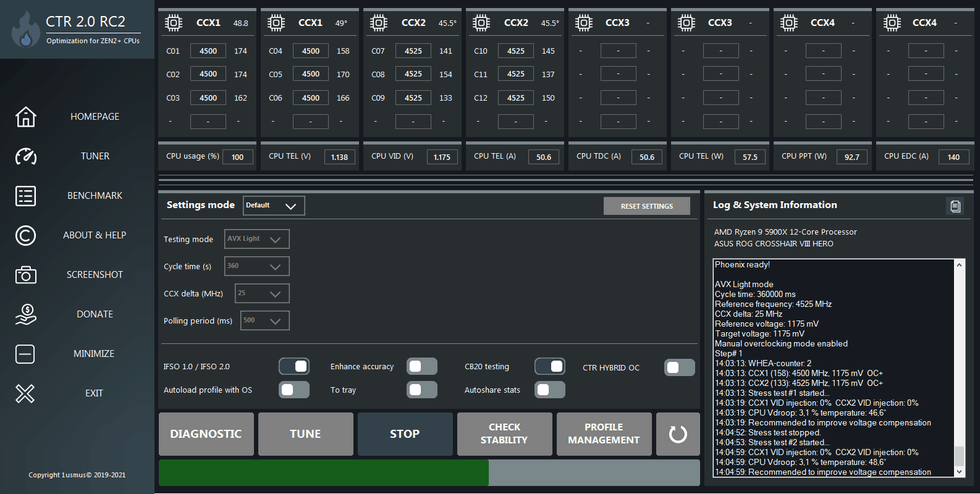 Clock Tuner for Ryzen tuning