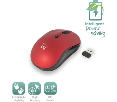 Ewent Draadloze Muis 1600 DPI (EW3230)
