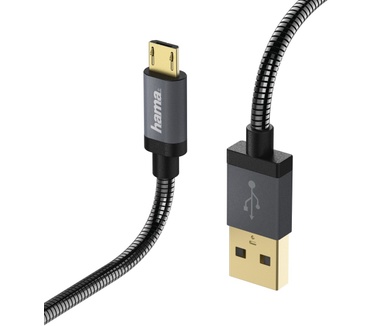 Hama 1.5m, USB2.0-A/USB2.0 Micro-B