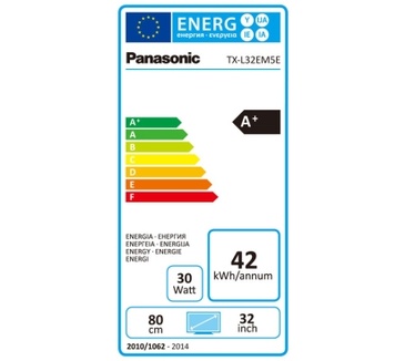 Panasonic TX-L32EM5E Zwart