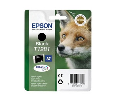 Epson Singlepack Black T1281 DURABrite Ultra Ink