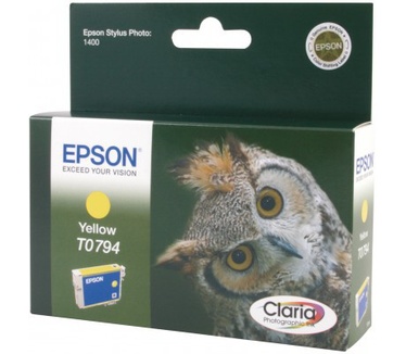 Epson Singlepack Yellow T0794 Claria Photographic Ink