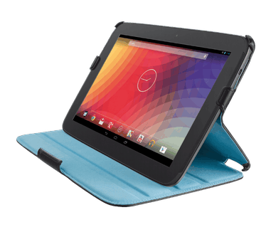 Trust Stile Hardcover Skin & Folio Stand for Nexus 10