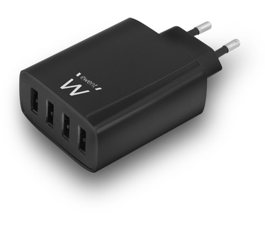 Ewent EW1314 4-Port Smart USB Charger 5.4A