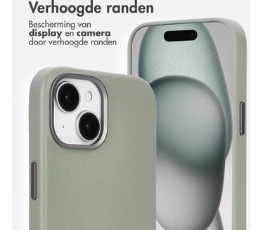 Accezz MagSafe Leather Backcover