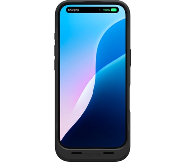 Mophie Juice Pack TPU Back Cover - Apple iPhone 16 Zwart