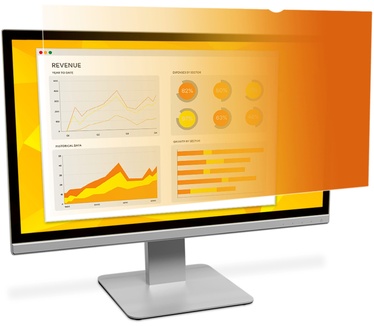 3M Gold Privacyfilter voor breedbeeldscherm voor desktop 23"
