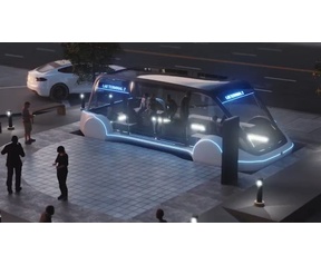 The Boring Company tunnel en shuttle