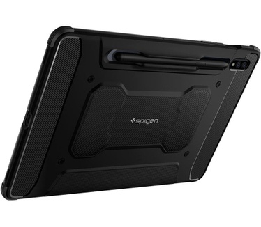 Spigen Rugged Armor Pro Samsung Galaxy Tab S7 Book Case Zwart