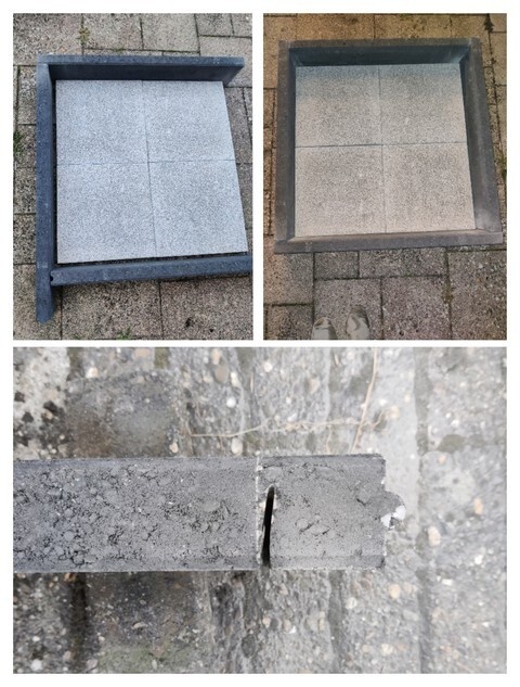 Opsluitbandjes op maat slijpen
