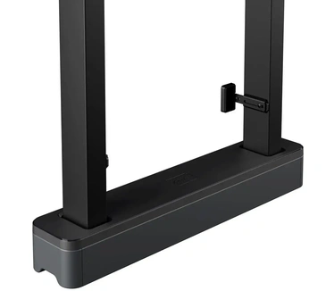 Vogel's Vogels Rise 2005 bodem-wandoplossing met gemotoriseerde display-lift - zwart
