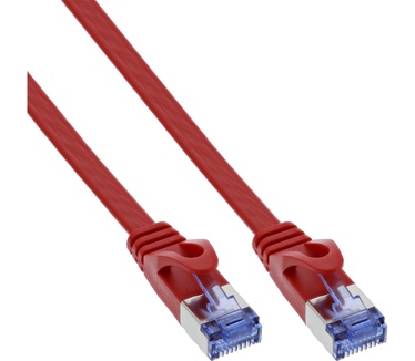 Tecline 1m Cat6a S/FTP Rood