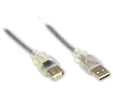 Alcasa USB A/USB A, 0.5 m